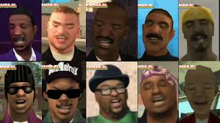 All GTA San Andreas Villains singing Baka Mitai (D