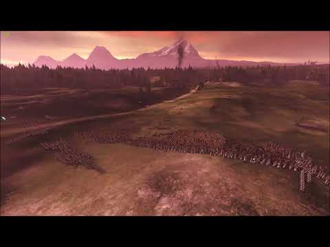 700 High Elves vs 5000 Undeat (Total War Warhammer 2)