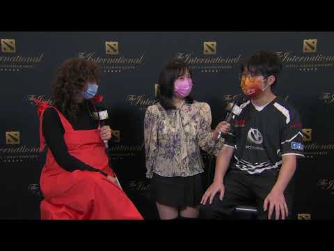 Vici Gaming Poyoyo Interview after winning vs T1 The International 10 Dota2