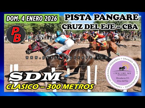 SDM: PISTA PANGARE - CRUZ DEL EJE, CORDOBA (04-01-2026)