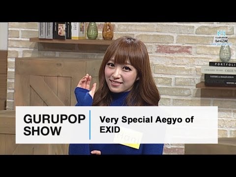 Very Special AEGYO of EXID! (The GURUPOP Show EP10 Highlight)
