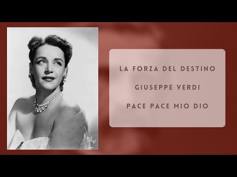 Eleanor Steber - Pace, pace mio dio! (1952)