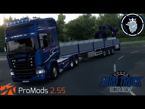 ETS2 1.40 | ProMods 2.55 | SCANIA R730 V8 | Dresden - Jihlava