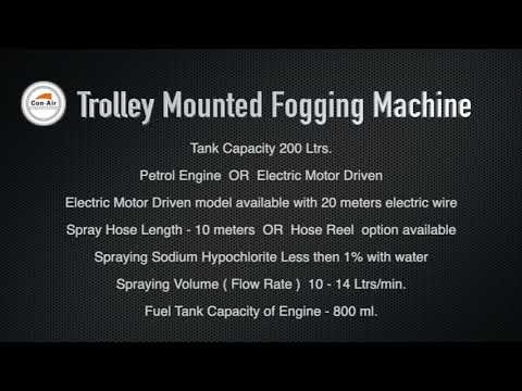 Trolley Mounted Fogging Machine