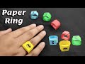 How To Make A Paper Ring