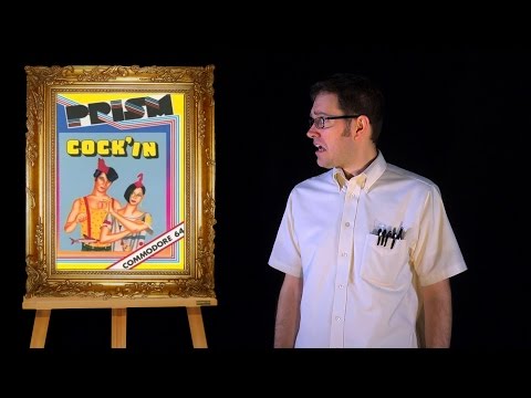 AVGN: Bad Game Cover Art #15 - Cock'in (Commodore 64)