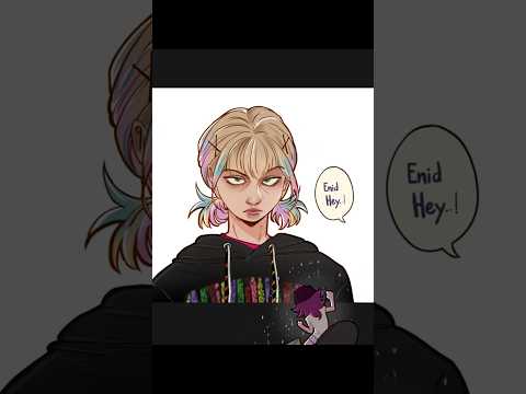 Tagalog in Wednesday season 2 🇵🇭[ Bruno & Enid ] #wednesday #animation #rt