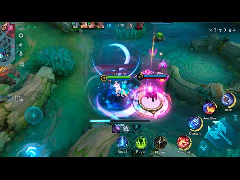 GAMEPLAY LUNOX 2024, BUILD & EMBLEM TOP 1 GLOBAL. EPIC COMEBACK MOMENT