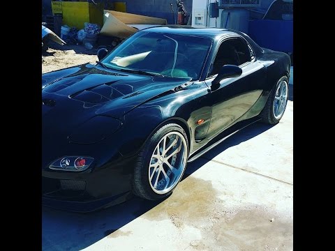 Swapping a LS1 into a FD RX7 Sikky kit part 2