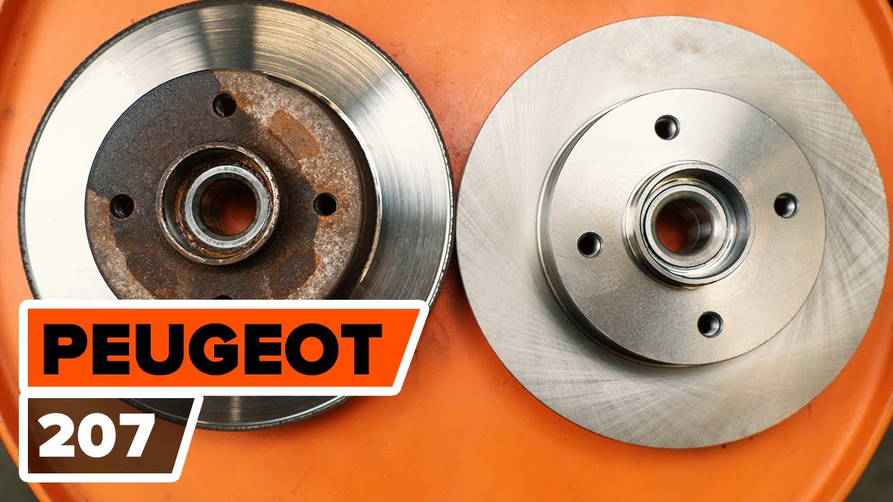 Как се сменят задни спирачни дискове на Peugeot 207 хечбек – Ръководство за смяна