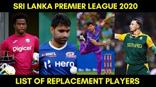 Lanka Premier League 2020: Full List of All the Replacement Players | LPL 2020