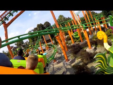 Energuś Roller Coaster On Ride POV - Energylandia