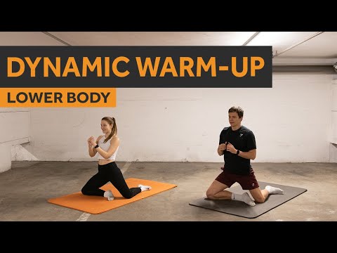 6 MIN LOWER BODY DYNAMIC WARM-UP | do this before your workout