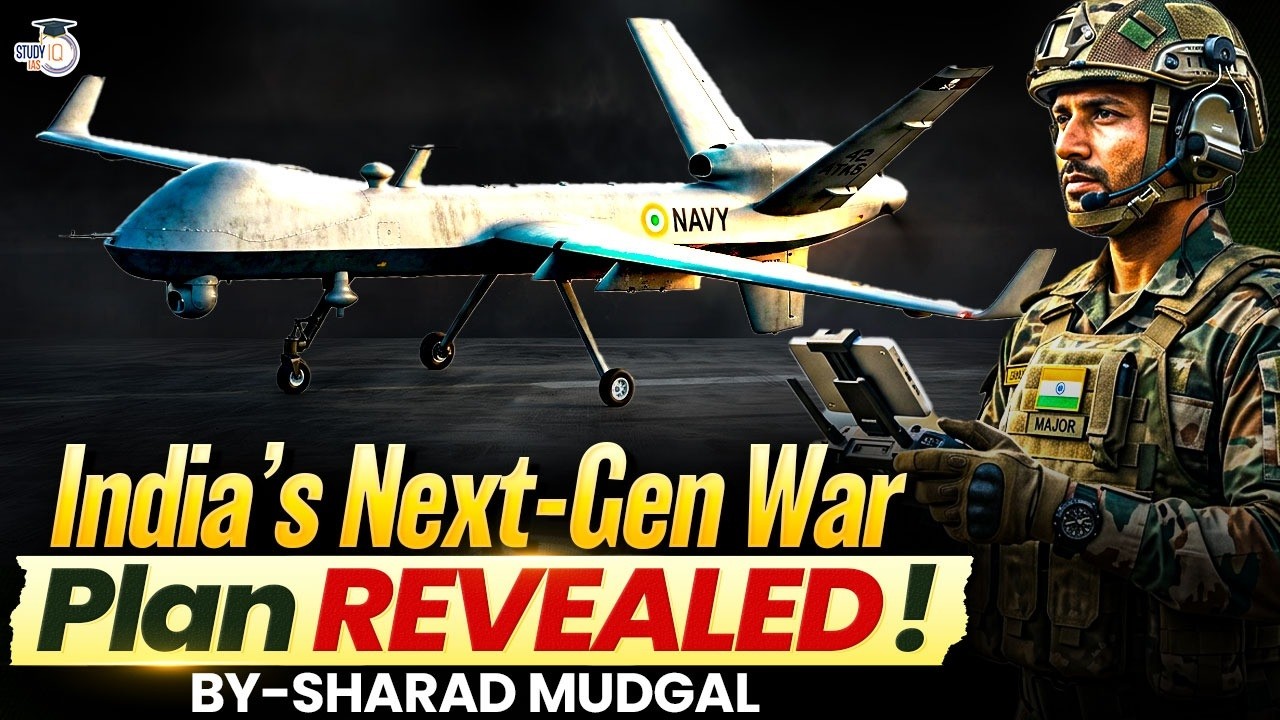 How is India Preparing for Drone Warfare? | UAS Roadmap Explained! | StudyIQ IAS