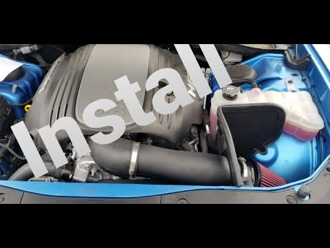 JLT cold air intake install on MY 2019 DODGE CHARGER RT 5.7 HEMI