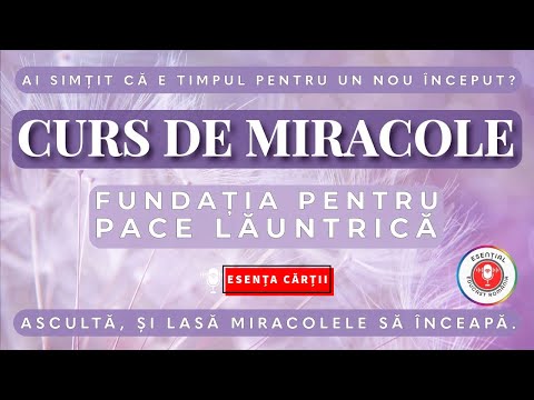 🔴 Curs de miracole - O Călătorie Spirituală către Iertare, Lumină și Adevăr | Regăsește pacea
