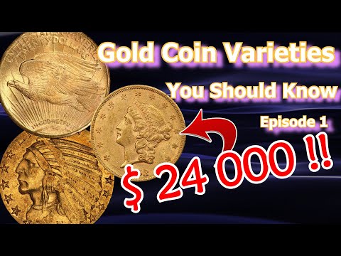 Pre-1933 Gold Coin Varieties You Should Know Ep.1 - 1911, 1909, 1853