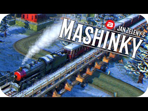 MASHINKY Gameplay - SIGNAL WORK & IRON FOUNDRY - Tycoon Trains Simulator/Railroad Tycoon #2