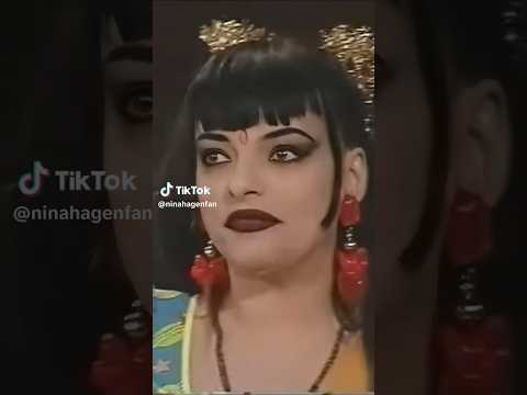 Nina & mutter Eva-Maria Hagen #ninahagen #evamariahagen #music #singer #deutsch #tv #interview #live