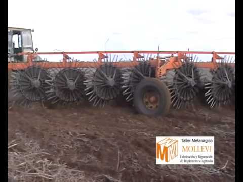 Metalurgica Mollevi - Rastrillo hilerador de palos - DRJ 57