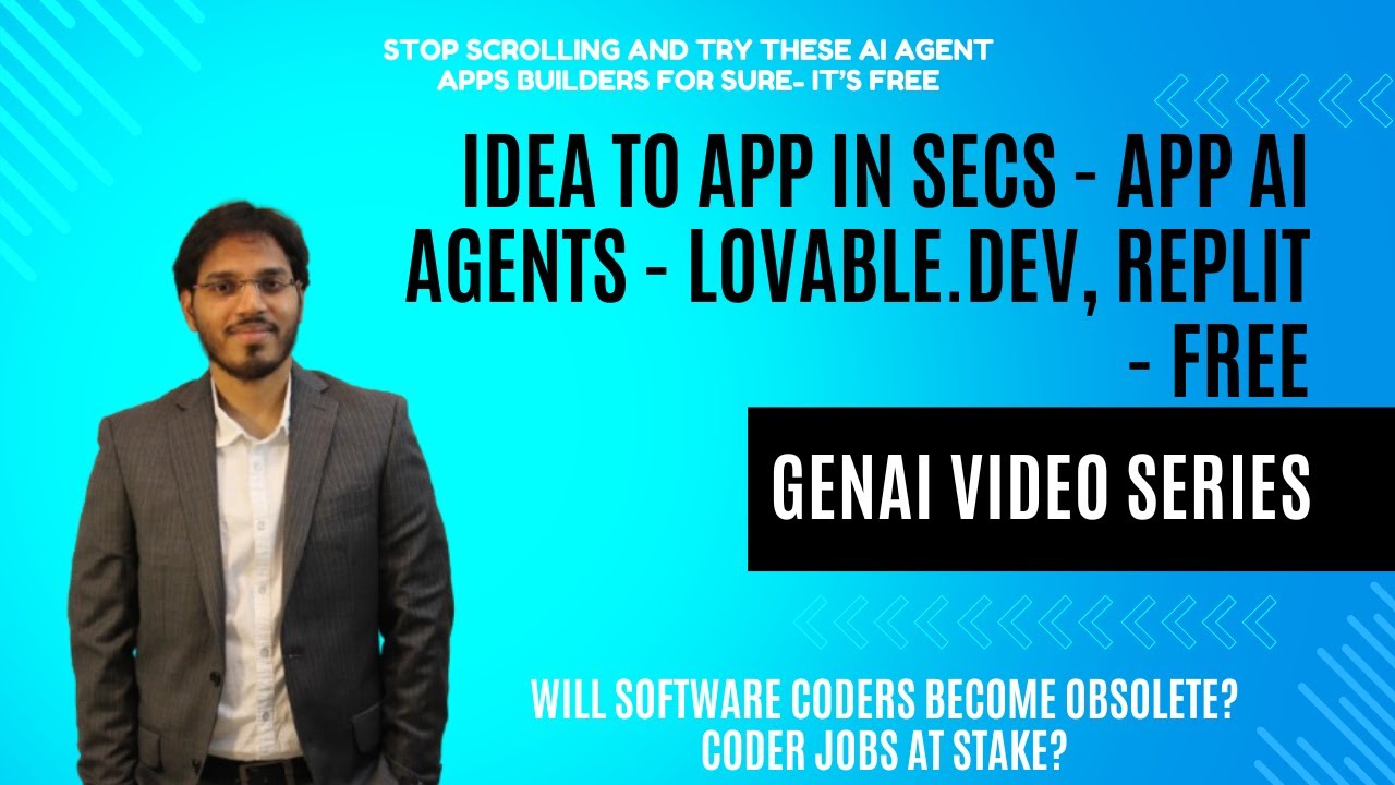 Ideas to Apps in Seconds: No-Code Demo with Lovable.dev & Replit