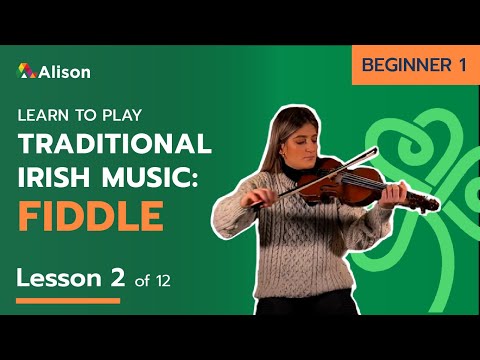 Learn Traditional Irish Fiddle | Beginner 1 | Lesson 2 | Free Online Course