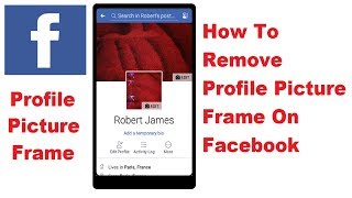 How To Remove Profile Picture Frame On Facebook