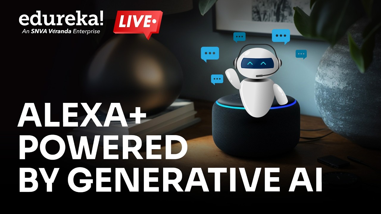 Alexa+ Powered by Generative AI | Next-Gen Alexa+ with Agentic AI | AI-powered Assistant | Edureka