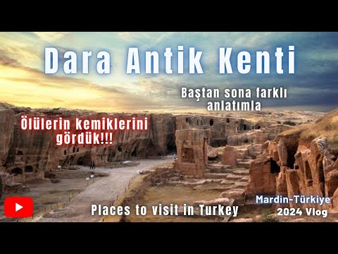 Türkiye’nin En Gizemli Antik Kenti! Dara’da Şok Eden Yapılar 😱 #mardin #gezilecekyerler #gezi
