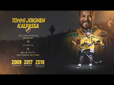 Tommi Jokinen aateloitiin KalPa Wall of Fameen!