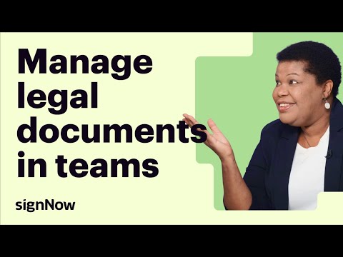 How to Bulk Send Legal Documents for Signing with Team Templates