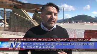 PRONOSTICAN SEMANA INESTABLE CON LLUVIAS Y DESCENSO DE TEMPERATURA