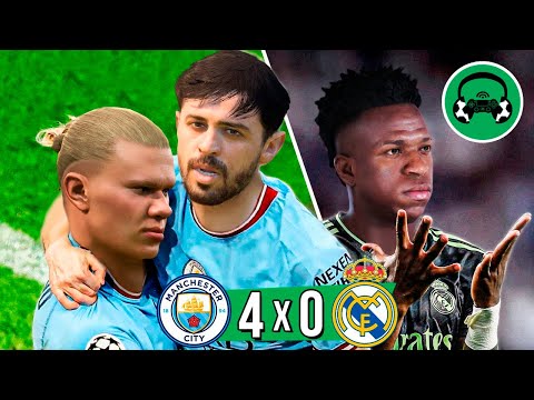 ♫ CITY HUMILHA O REAL MADRID E TÁ NA FINAL DA CHAMPIONS!!! (versão PES/FIFA) | Paródia Agudo Mágico