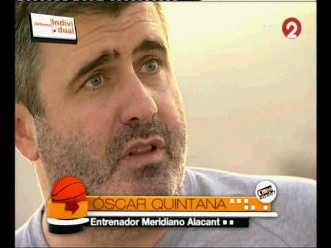 RTVV Crono Bàsquet entrevista a Óscar Quintana, entrenador del Meridiano Alicante