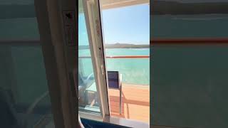 Why Get A Balcony On A Cruise? These Views😍 NCL Getaway Balcony Walkthrough  #cruisenorwegian #ncl