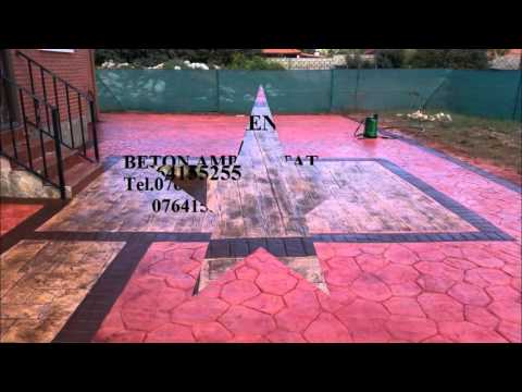 Beton Amprentat Bistreţ,Dolj Tel.0764112317-0764155255