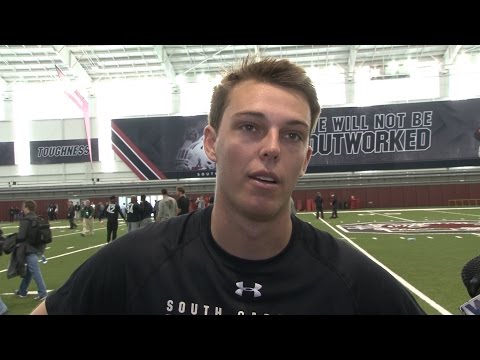 Elliott Fry on Pro Day - 3/14/17