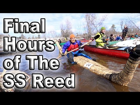 River Race In The Reed boat And Destroyed  (87 days episode 27)