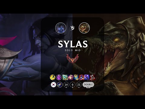 Sylas Mid vs Renekton - KR Grandmaster Patch 13.16