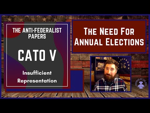 YouTube video about: What specific arguments does cato make against the executive branch?
