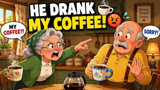 Grandma Stole My Coffee! ☕😂 | Slow English Conversation