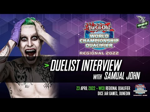 Samual John - Yu-Gi-Oh! Duelist Interview - WCQ Regional Dunedin, NZ