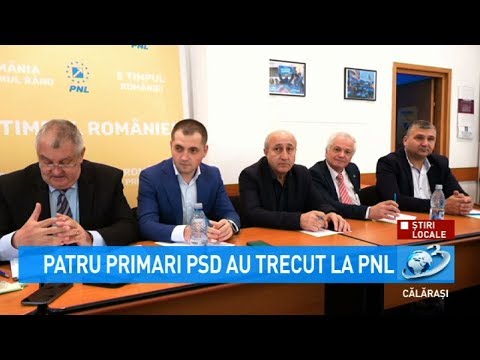Știri Locale - Patru primari PSD au trecut la PNL