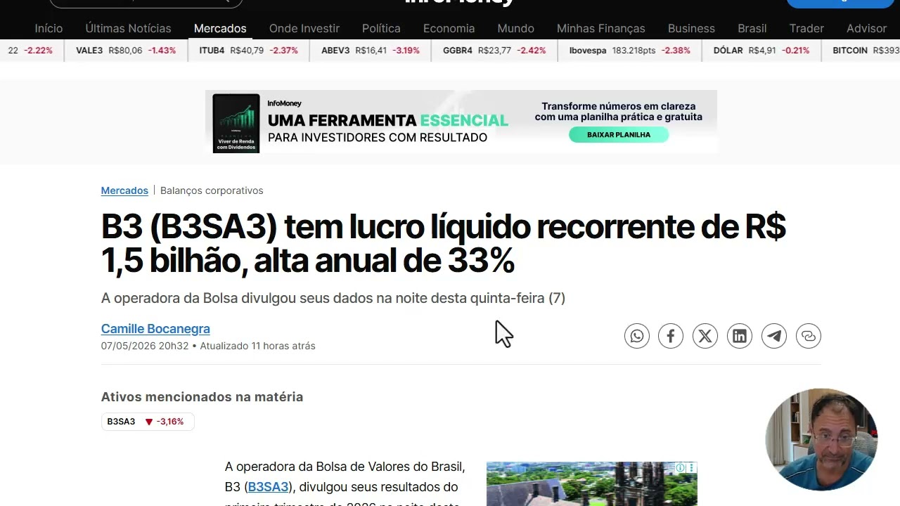 Abertura dia 8 de maio