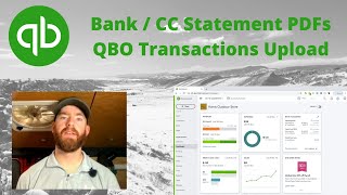 How To Upload Bank & CC Statement PDF Transactions into QuickBooks Online