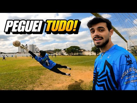 FIZ UMA DEFESAÇA IMPOSSÍVEL E FECHEI O GOL NA ESTRÉIA DO CAMPEONATO!