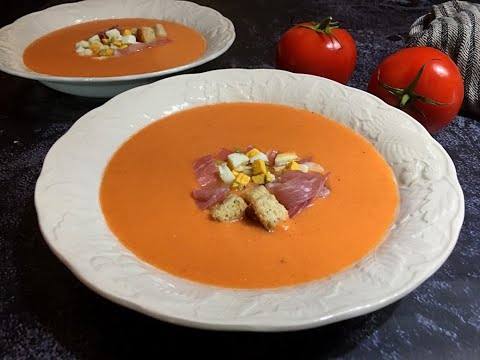 Salmorejo Recipe • A Tasty Spanish Cold Soup! 😋🍅 - Episode 749