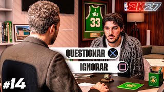 ISSO PODE DESTRUIR NOSSA TEMPORADA | NBA 2K27  Modo Carreira (Ep.14)
