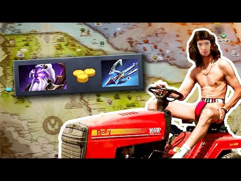 When Topson turns DOTA 3 MAP into FARMING SIMULATOR 👨‍🌾