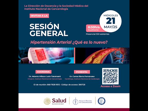 Sesión General:  Hipertensión Arterial ¿Qué es lo nuevo?
